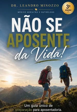 Capa do livro Não se Aposente da Vida, 3ª edição